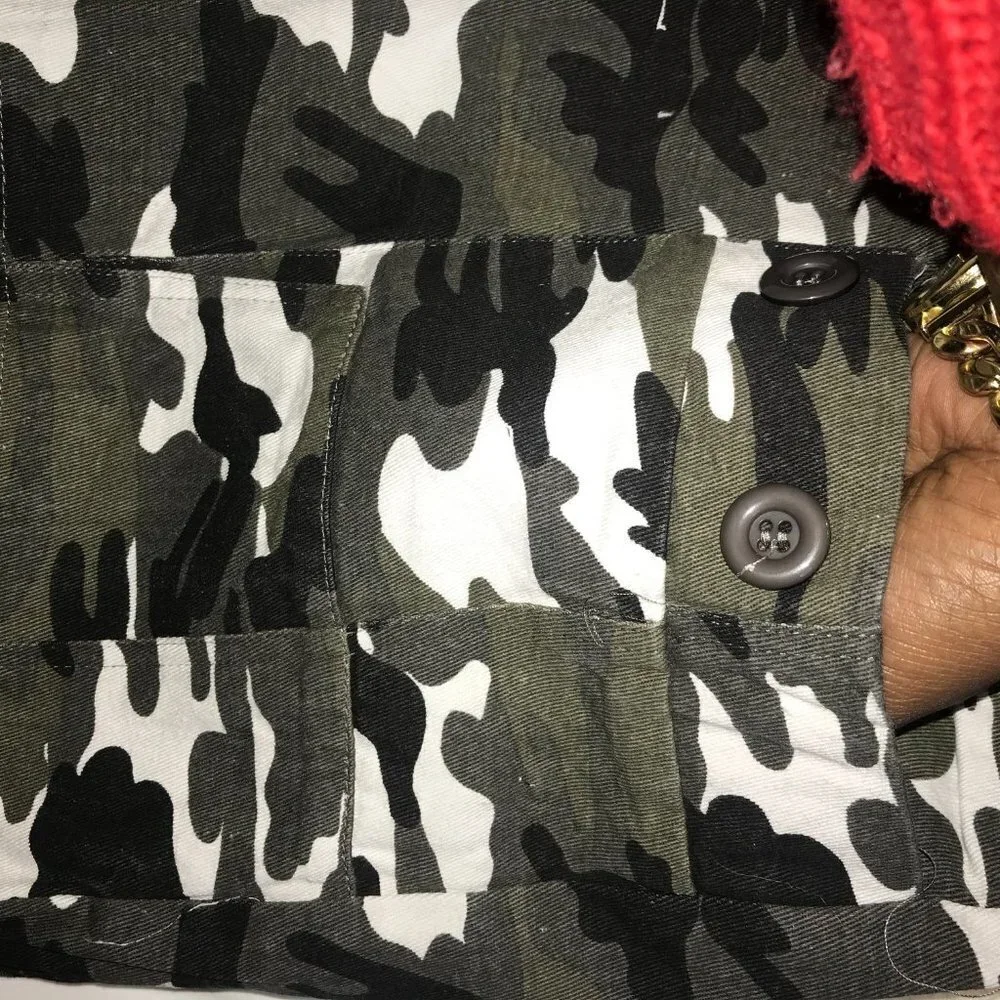 BETTER BE OLIVE/GREY CAMOUFLAGE SHORTS